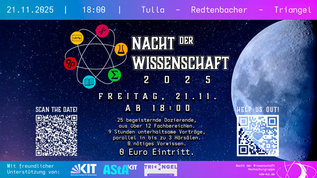 Werbebanner Nacht der Wissenschaft